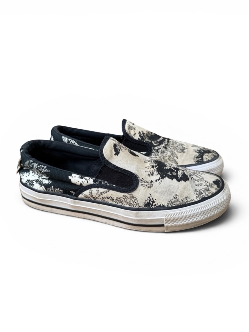 Converse Chuck Taylor All Star Floral Print Slip on Sneakers size 8